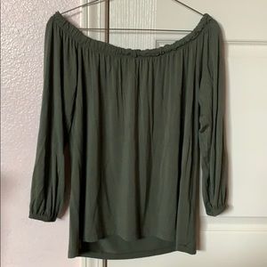 Hollister Off the Shoulder Long Sleeve